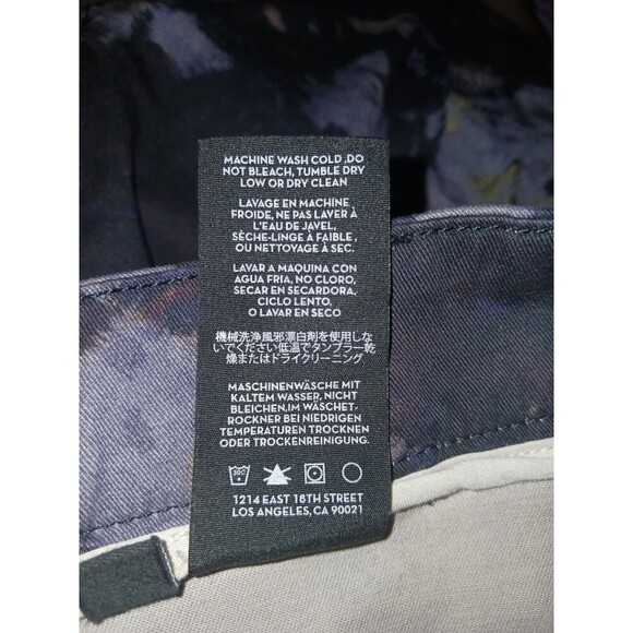 J BRAND Men's Trousers Pants 30 Hydrox Military‎ Slim Spero Print Purple Black - Picture 5 of 13